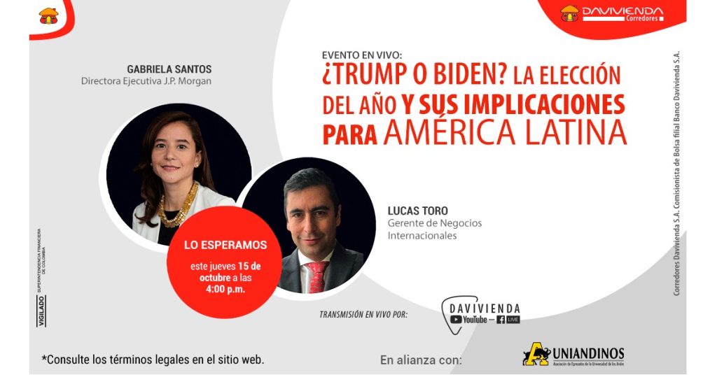 Perspectivas electorales en Estados Unidos, ¿qué pasará con la economía?: Live Davivienda Corredores