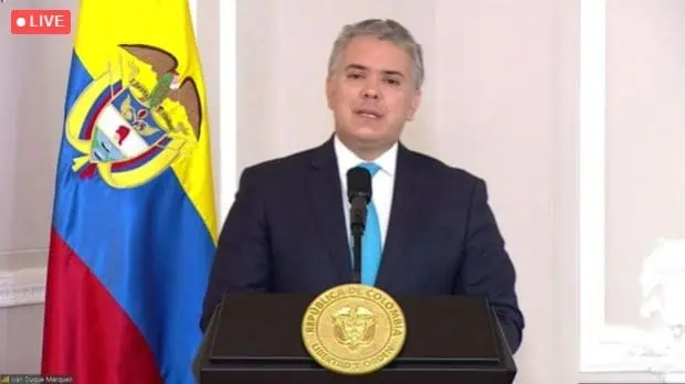 Encuesta Invamer: Subió desaprobación del presidente de Colombia, hay menos preocupación por coronavirus Iván Duque: Articulación con sector de servicios públicos ha sido clave en la pandemia