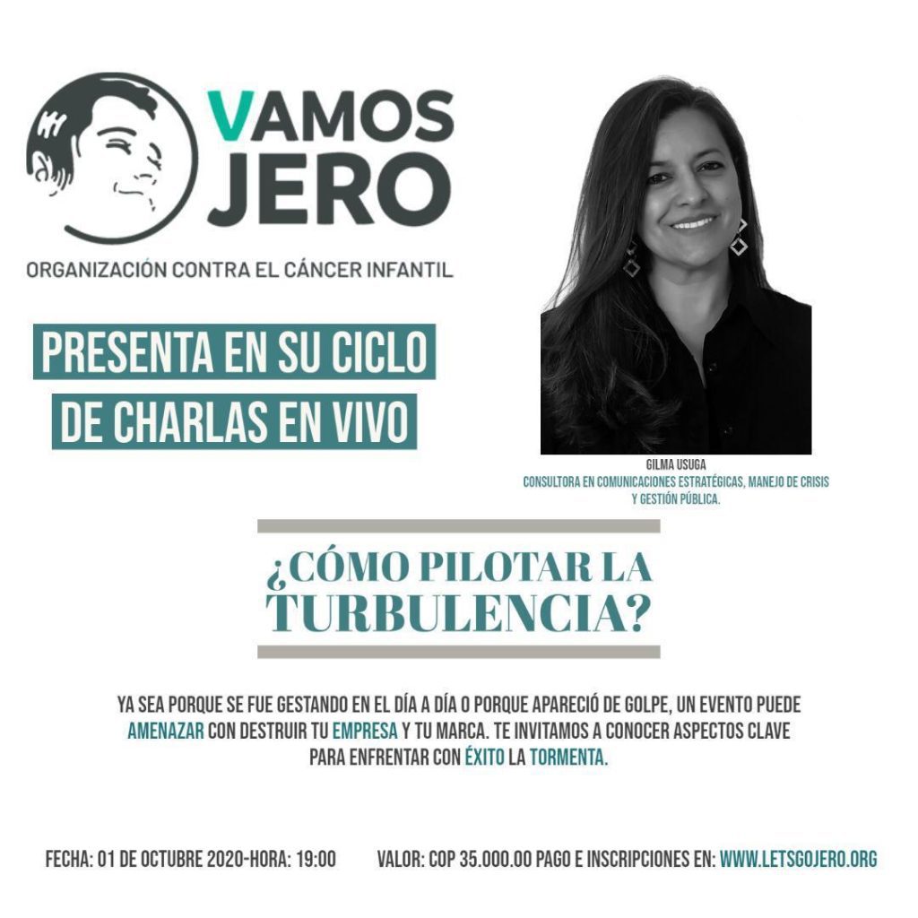 Fundación Vamos Jero adelanta charlas en vivo para ayudar a empresas en tiempos de crisis