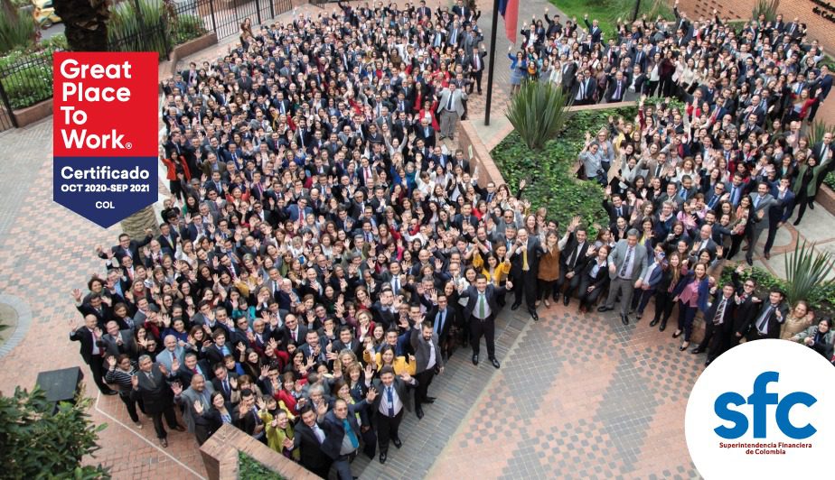 Great Place To Work otorga certificación a Superintendencia Financiera de Colombia