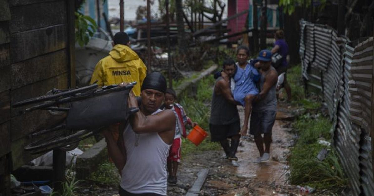 Huracán Iota San Andrés y Providencia (Foto CNN en Español)