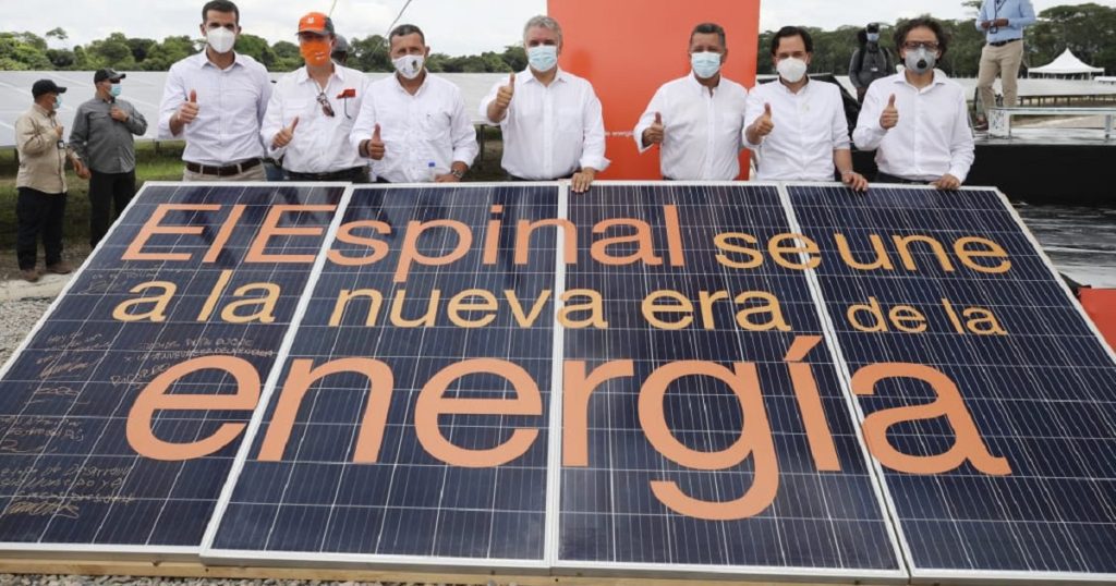 Celsia inauguró primera granja solar que genera 9,9 megavatios de energía en Colombia