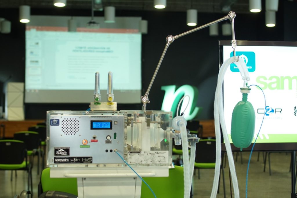 Ventiladores mecánicos de iniciativa #InnspiraMED, listos para terminar primera fase de ensayos clínicos