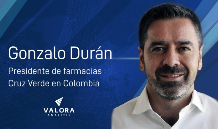 Gonzalo Durán, presidente de farmacias Cruz Verde en Colombia