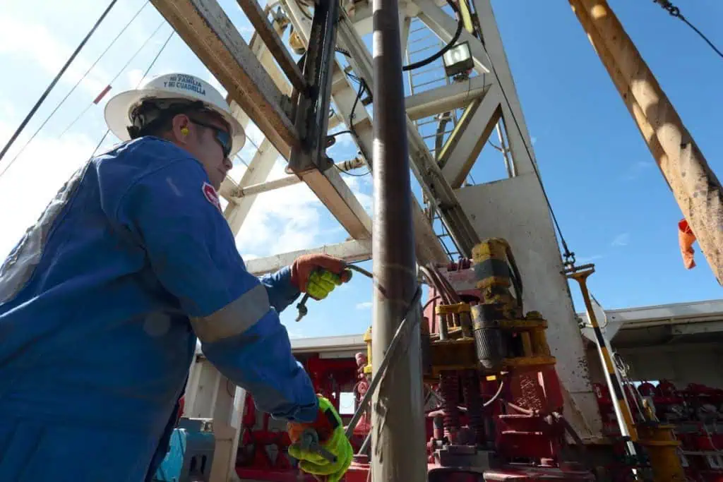 Actividad de taladros petroleros en Colombia cayó 34,2 % entre noviembre de 2022 y diciembre de 2024 De 110 taladros activos, uno de ellos desarrolló actividades ‘offshore’, es decir, en yacimientos marítimos. Imagen: Ecopetrol.