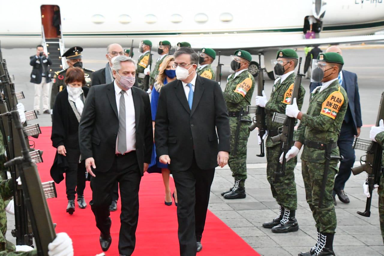 Presidente de Argentina visita a su homólogo en México con la covid en la agenda Presidente de Argentina visita a su homólogo en México con la covid en la agenda