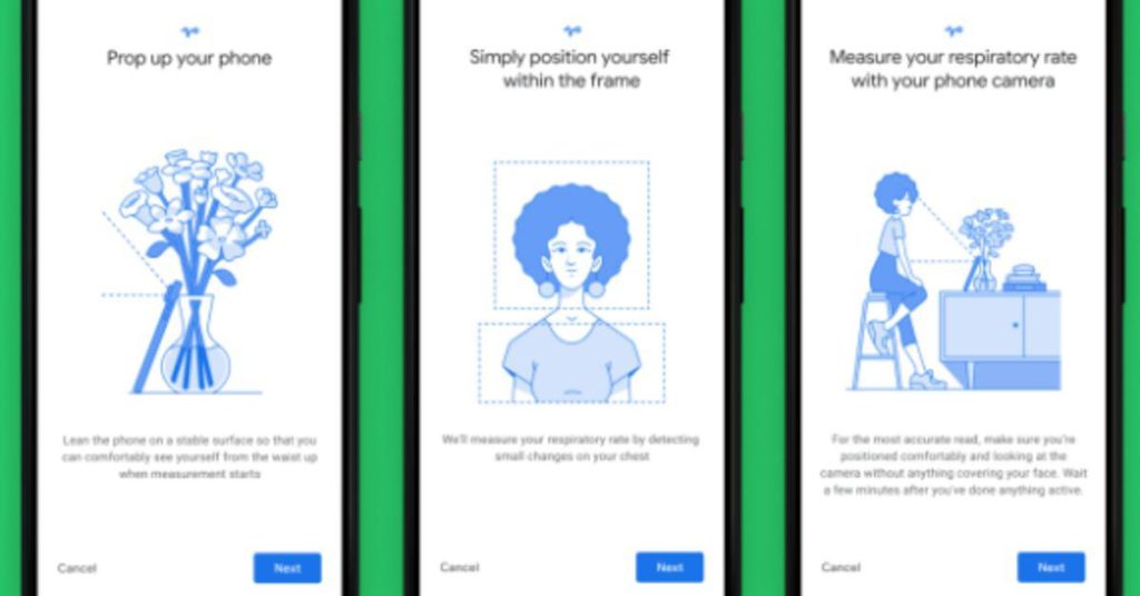 Google permitirá detectar la frecuencia cardiaca y respiratoria con la cámara del celular