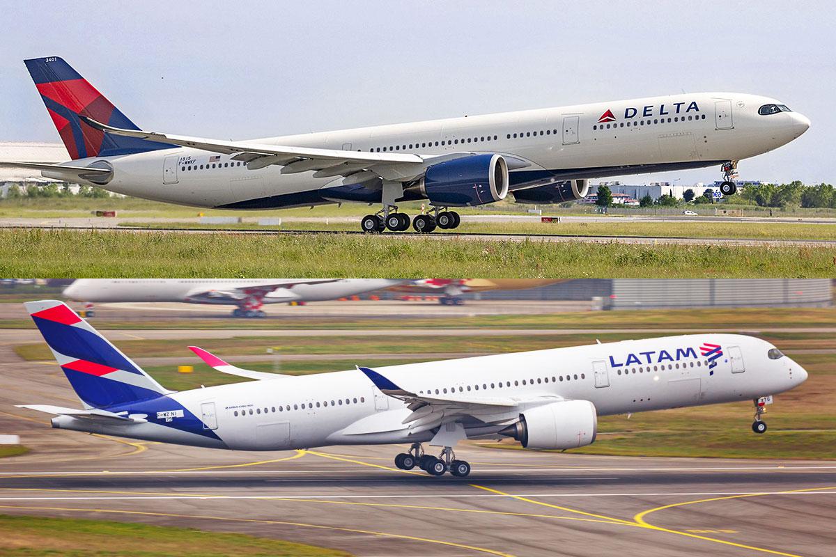 En Chile se aprueba acuerdo para joint venture entre Latam y Delta Air Lines