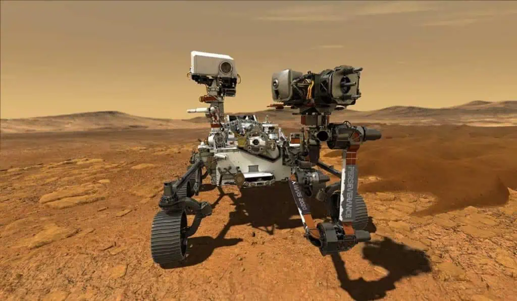 Rover Perseverance de la Nasa aterrizó con éxito en Marte Rover Perseverance de la Nasa aterrizó con éxito en Marte