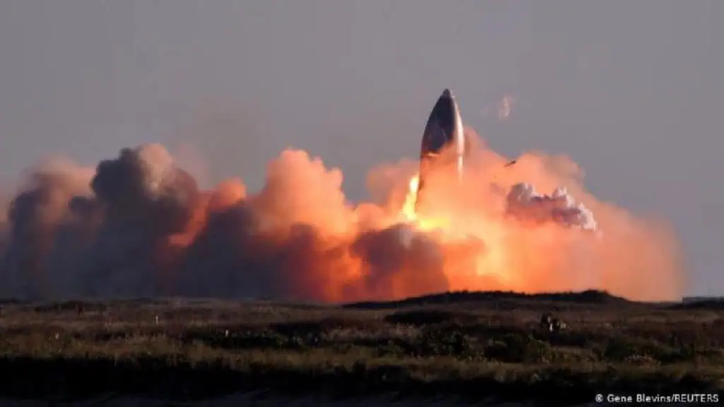 Video | Nuevo prototipo de cohete de SpaceX explotó durante su aterrizaje spacex Foto: Reuters