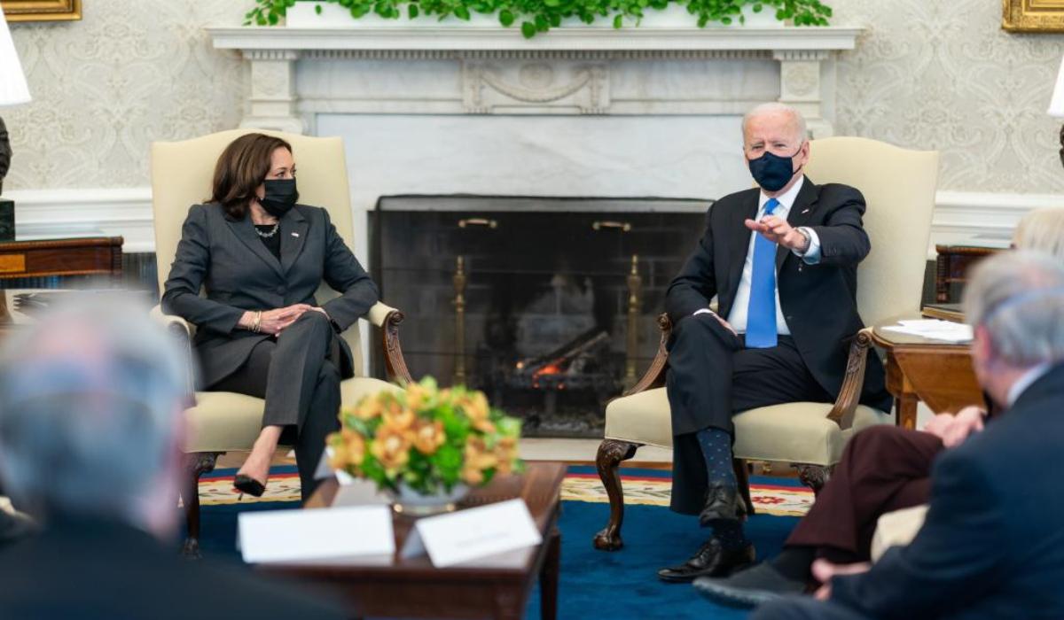 Joe Biden y Kamala Harris foto White House