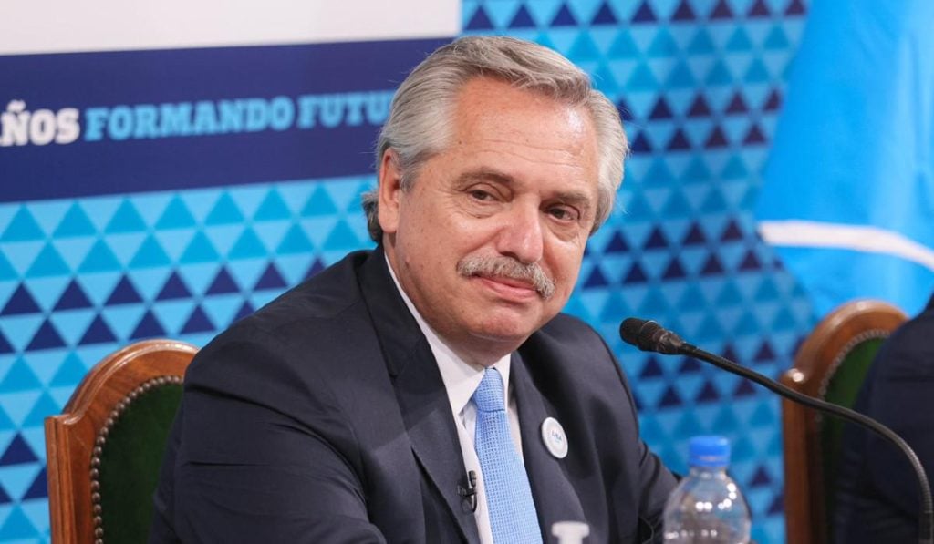 Presidente de Argentina, Alberto Fernández. FOTO: Tomada de Twitter @alferdez