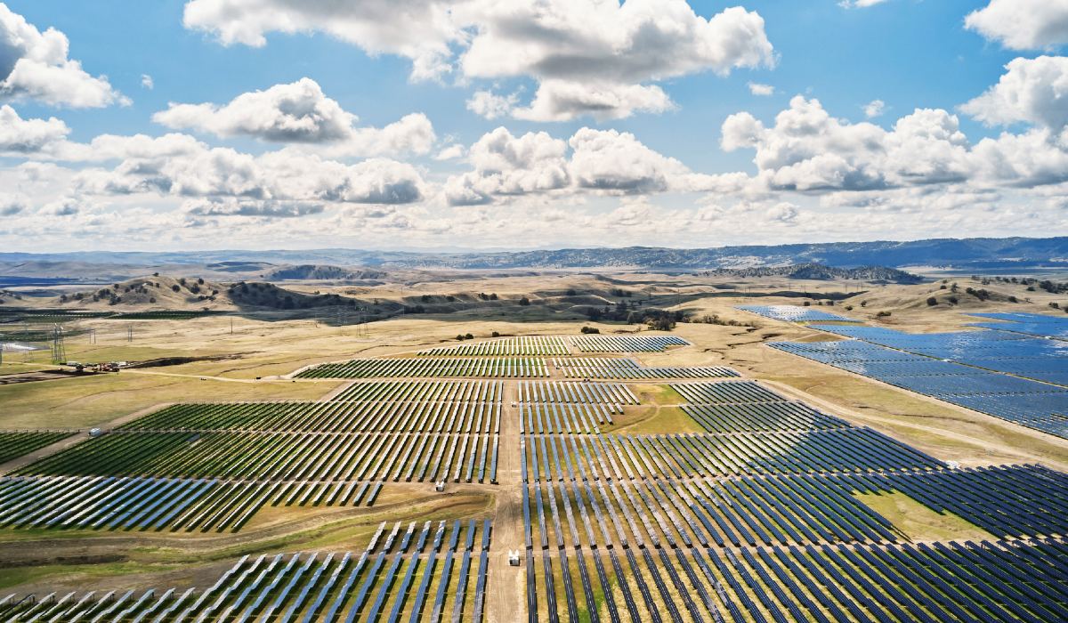 Foto Parque solar Apple.