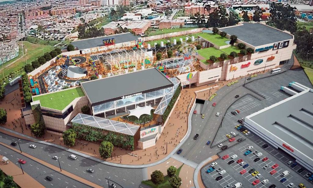 Paseo Villa del Río, centro comercial con infraestructura sostenible