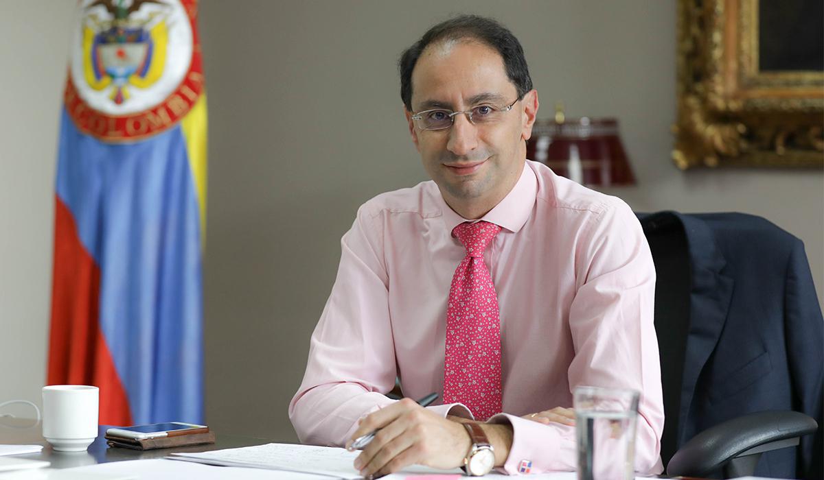 José Manuel Restrepo, ministro de Hacienda de Colombia