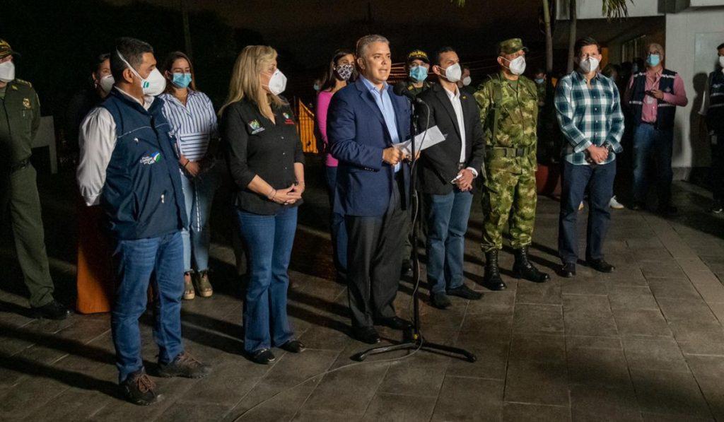 Duque ordena máximo despliegue de asistencia militar a la Policía en Cali