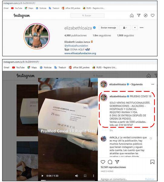 Elizabeth Loaiza tendrá que pagar $136 millones por publicidad engañosa
