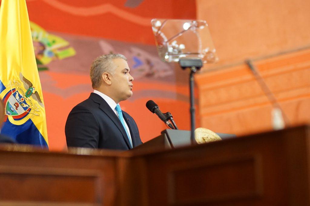 Colombia: aspectos claves del discurso de Iván Duque en la instalación del Congreso