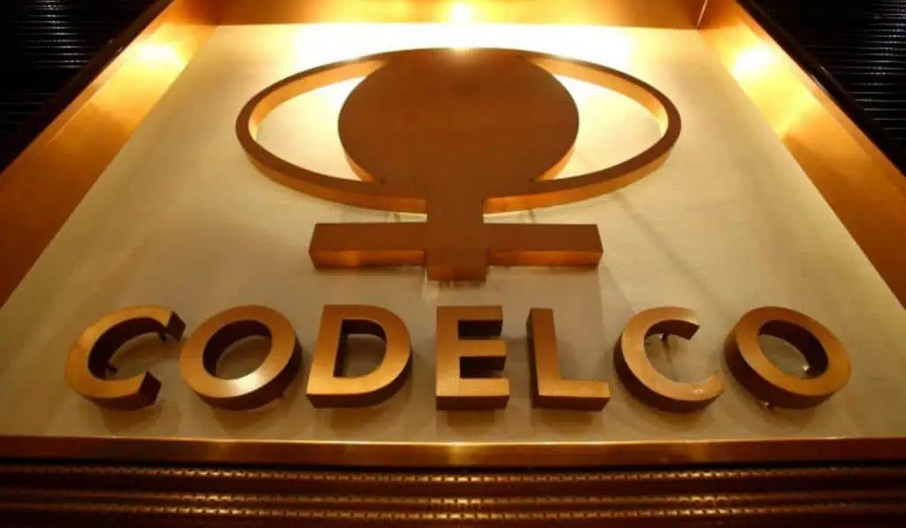 Chilena Codelco sube producción de cobre e incrementa excedentes logo codelco