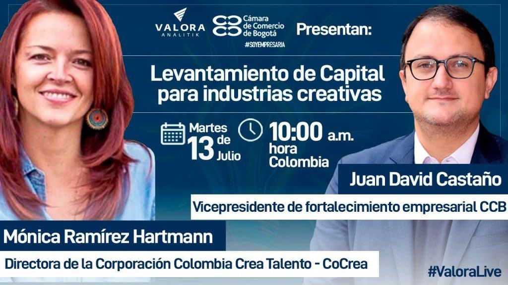 Oportunidad de inversión en emprendimientos de industrias creativas