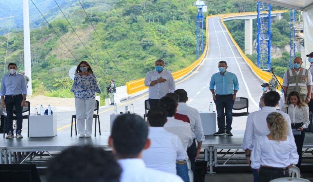Listos 15 kilómetros de segunda calzada Ibagué-Cajamarca Cortesía Ministerio del Transporte