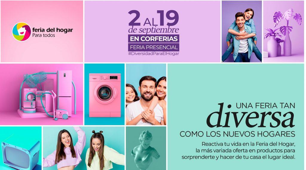 Cerca de 600 expositores estarán presentes en la Feria del Hogar 2021