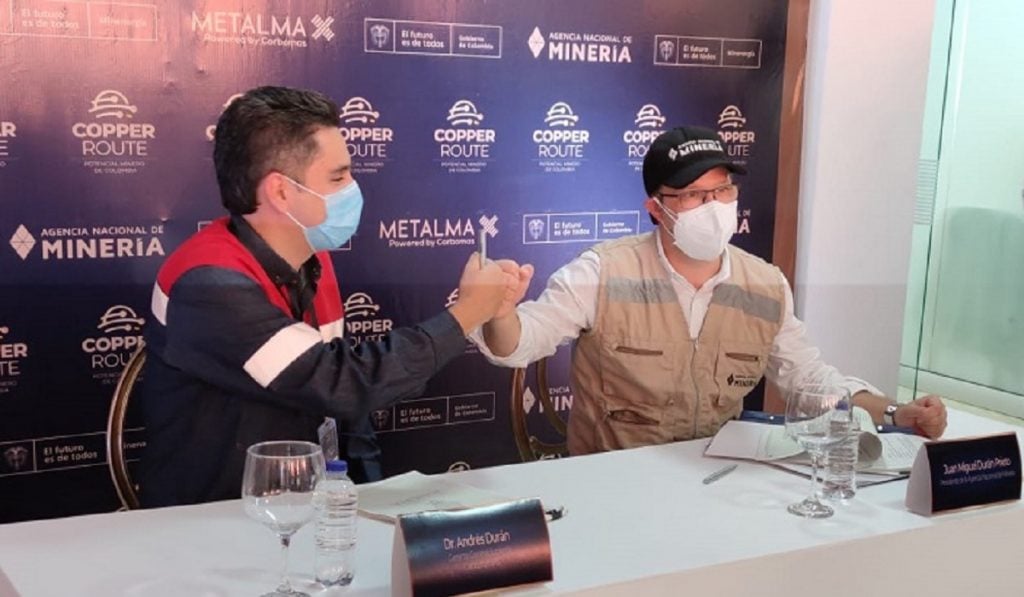En firme primer Área Estratégica Minera para explorar y explotar cobre en Colombia