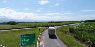 Accesos Cali-Palmira. Foto: Cortesía del Ministerio de Transporte.