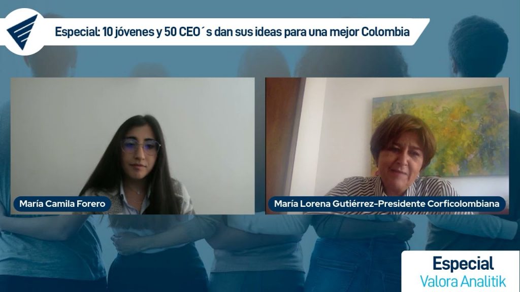 María Lorena Gutiérrez - Presidente Corficolombiana , y su panorama para mitigar el cambio climático