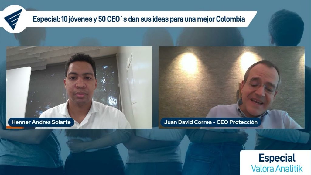 Juan David Correa - Presidente Protección y su panorama para ayudar a mitigar el cambio climático