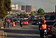 Foto: tomada de @BogotaTransito