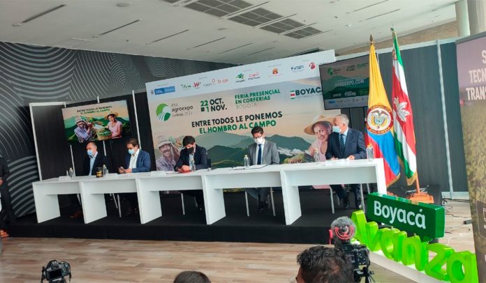 Empresarios del sector agrícola fortalecerán sus negocios en Agroexpo 2021