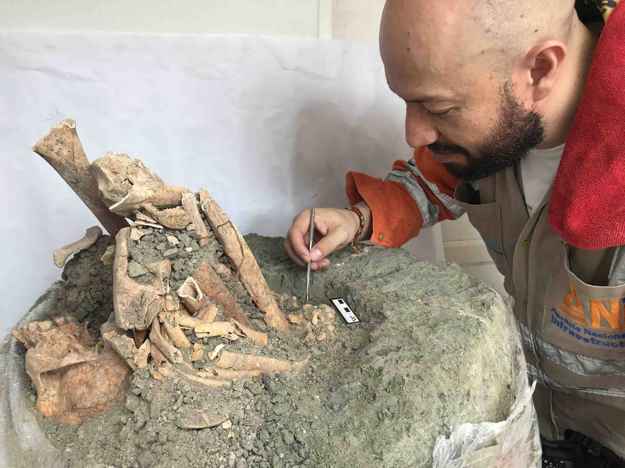 En fotos: impresionantes hallazgos arqueológicos en vías 4G