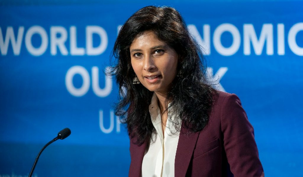 Gita Gopinath dejará el FMI en enero de 2022