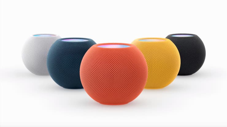 Apple anuncia el nuevo altavoz HomePod Mini en diferentes colores