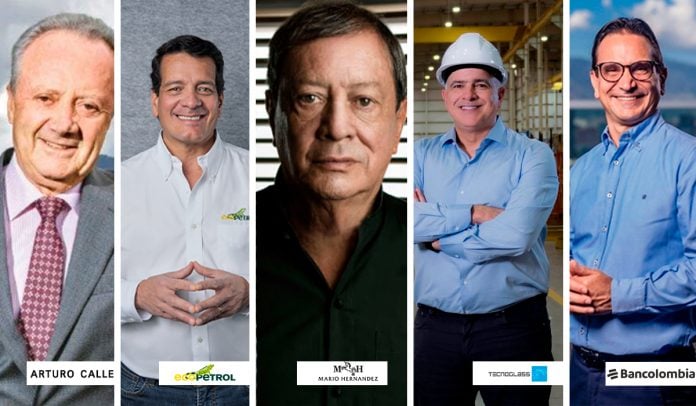 Conozca los cinco líderes empresariales referentes de los medios económicos de Colombia
