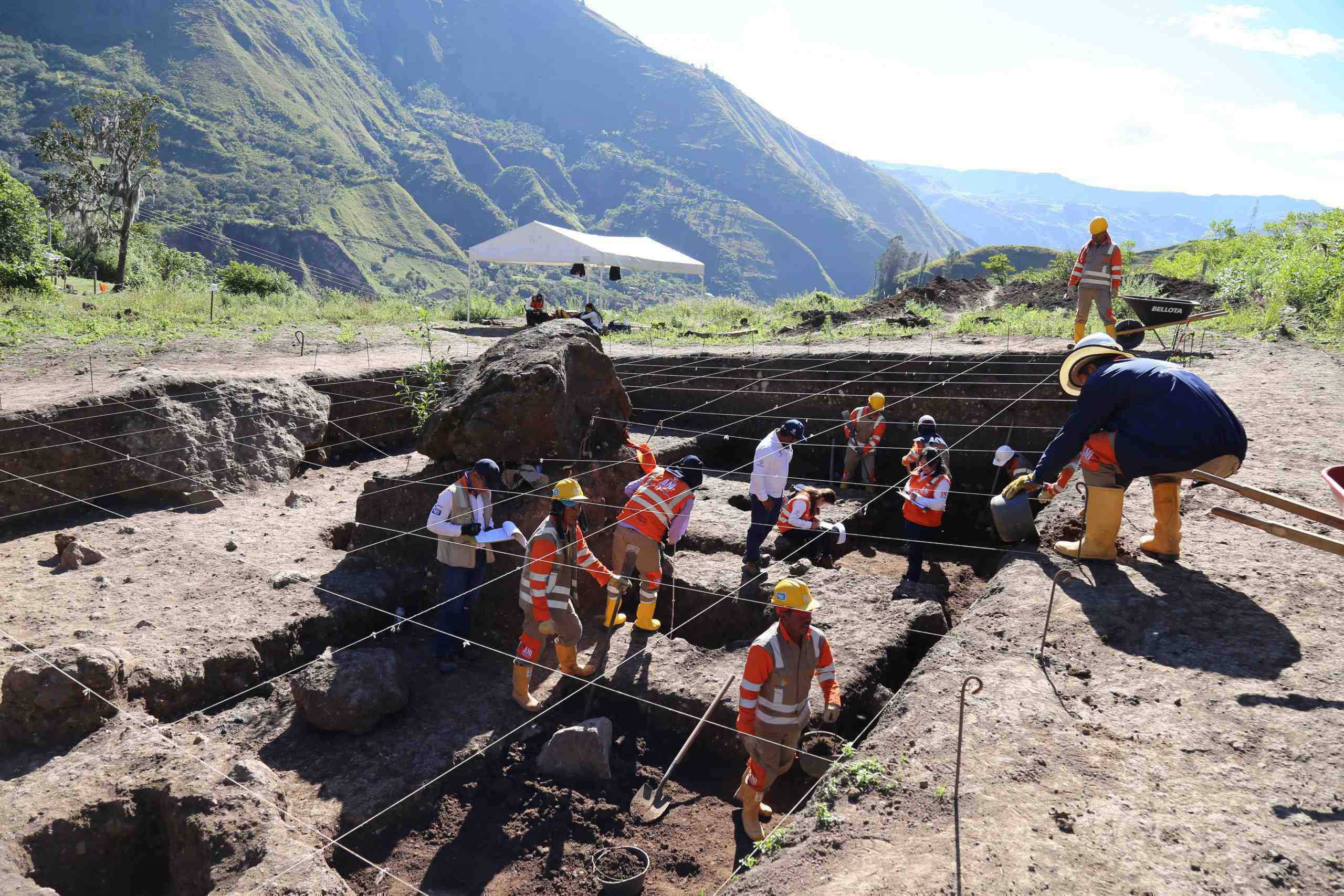En fotos: impresionantes hallazgos arqueológicos en vías 4G