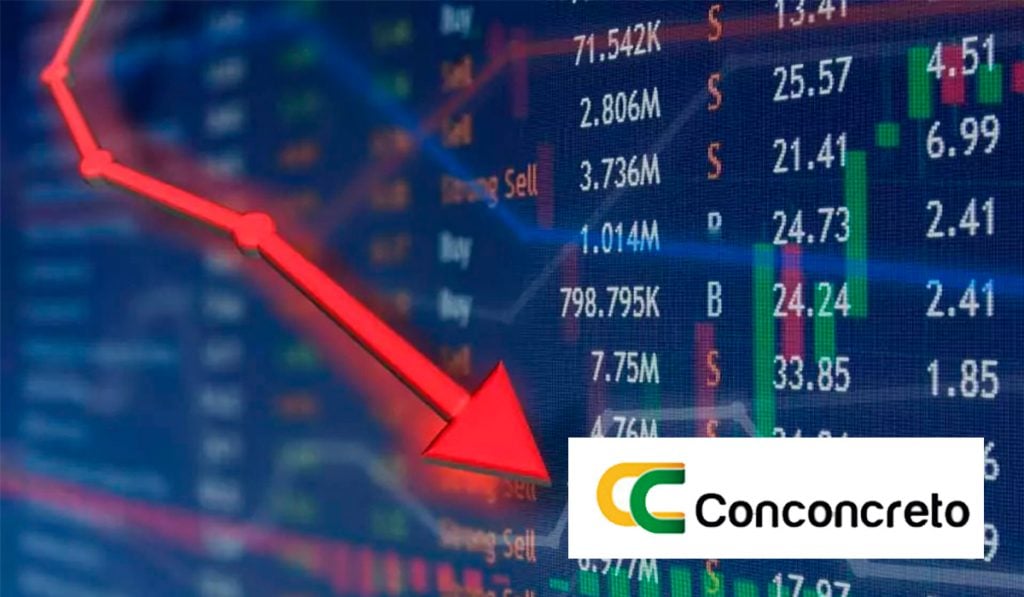 Acción de Conconcreto se desploma tras ingreso a reorganización empresarial en Colombia