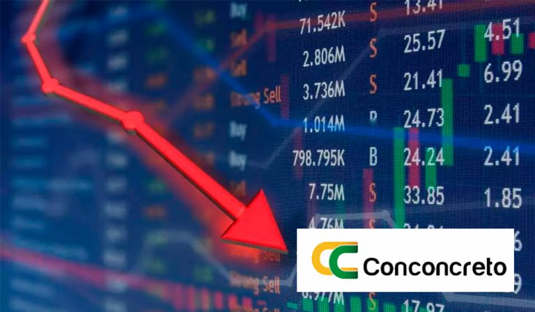 Acción de Conconcreto se desploma tras ingreso a reorganización empresarial en Colombia