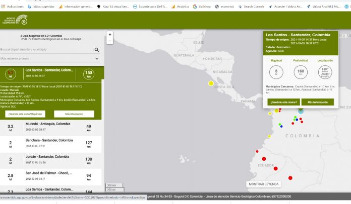 temblor