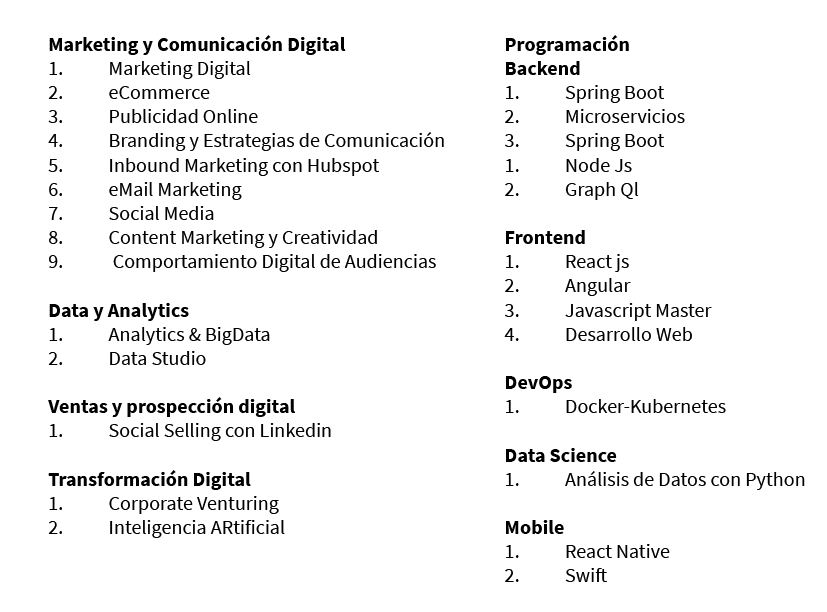 Emprendedores de Bogotá podrán acceder a becas de formación en marketing digital y TI