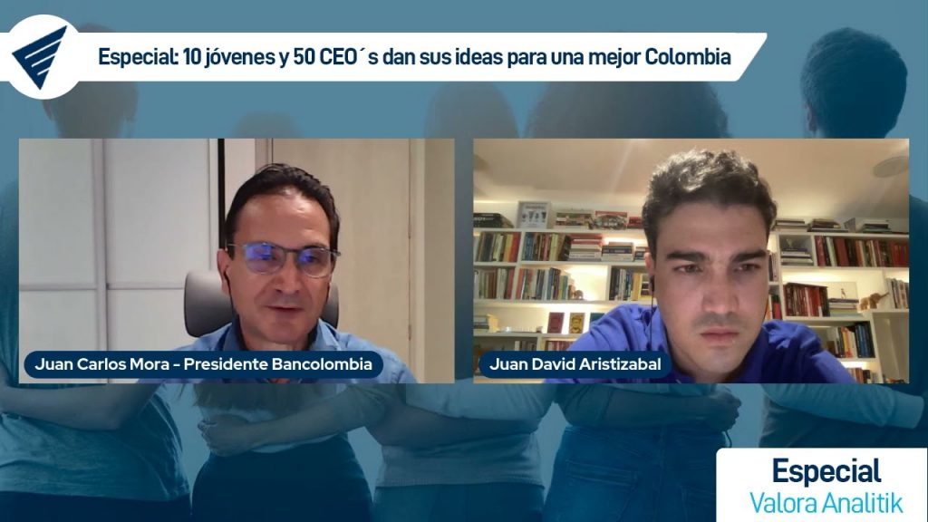 Juan Carlos Mora - presidente Bancolombia , y su visión sobre tecnología e innovación.