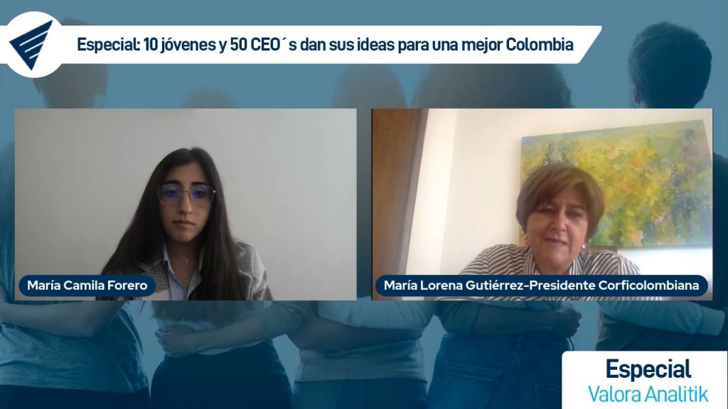 María Lorena Gutiérrez - Presidente Corficolombiana y su posición frente a la innovación