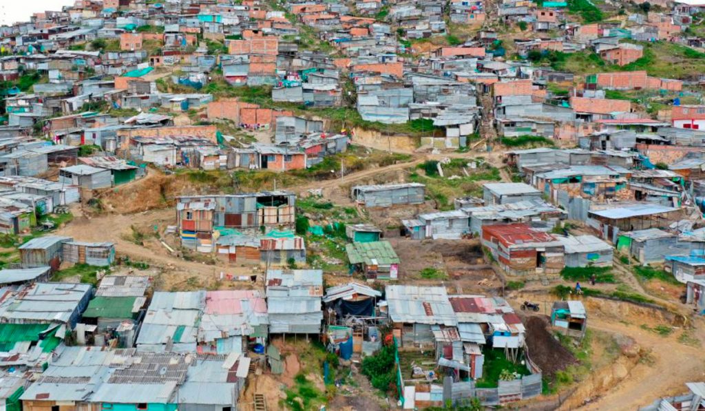 Pobreza en Colombia.