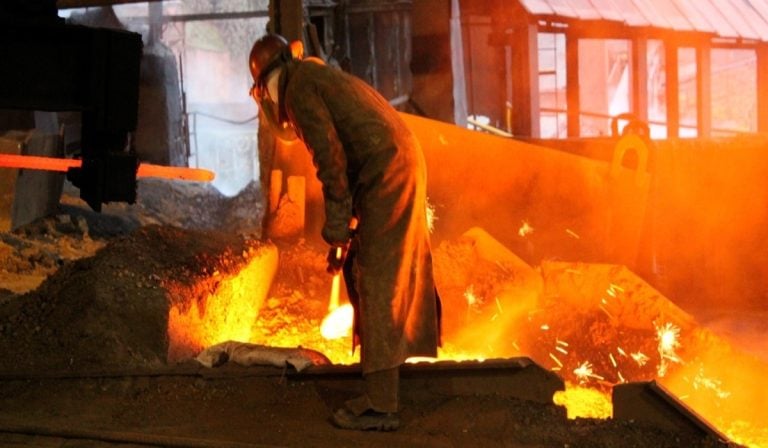 Industria siderúrgica de Colombia.