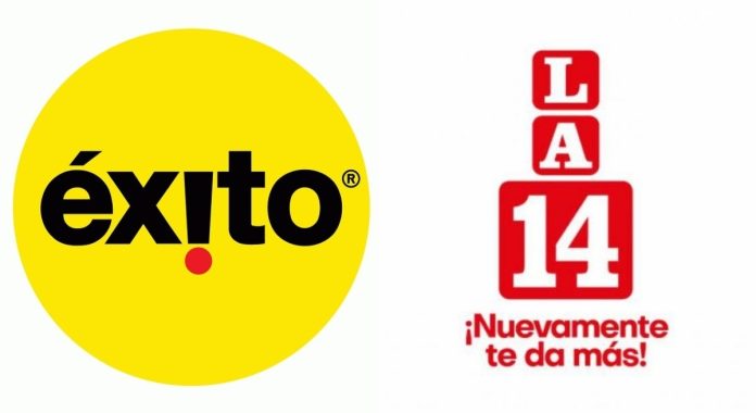 Éxito compra cinco almacenes de La 14 en Colombia