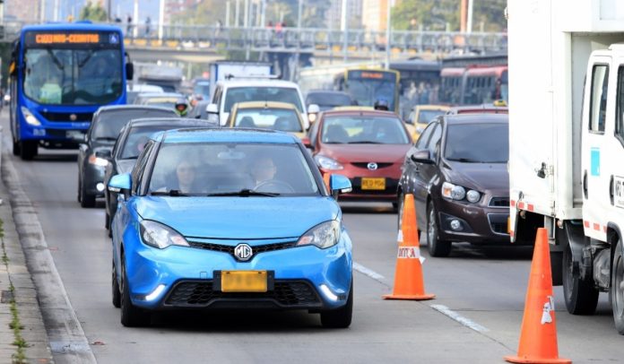 Cambio de placas vehículo en Bogotá