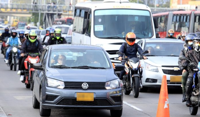 Transito en Bogotá