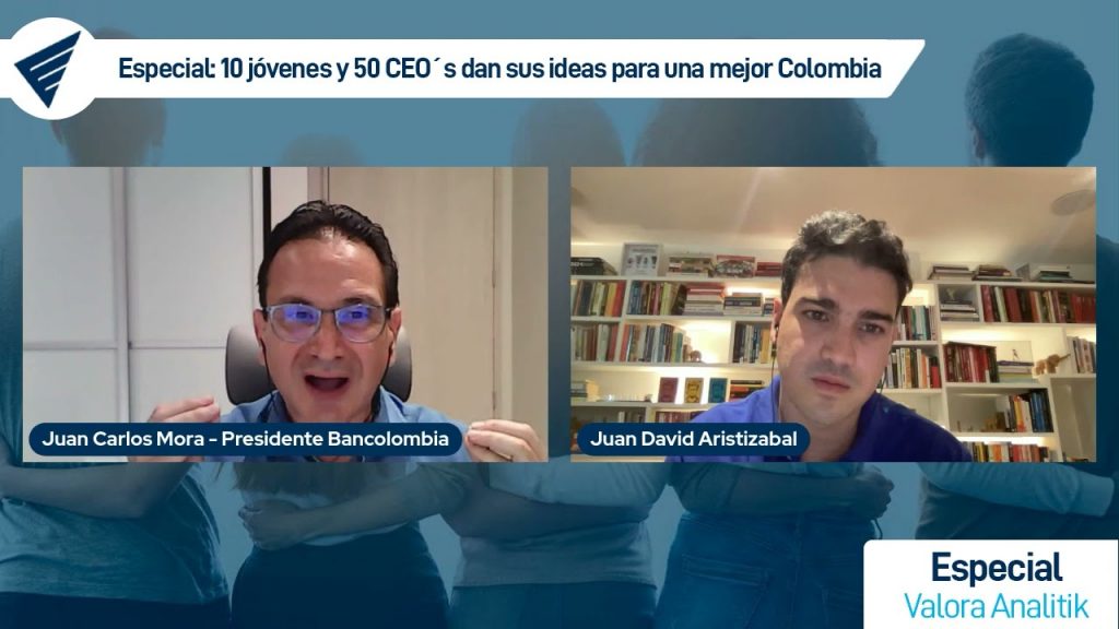 Juan Carlos Mora - presidente Bancolombia, sobre cómo ve el futuro del país