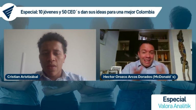 Héctor Orozco Giraldo de Arcos Dorados , acciones para el futuro del país